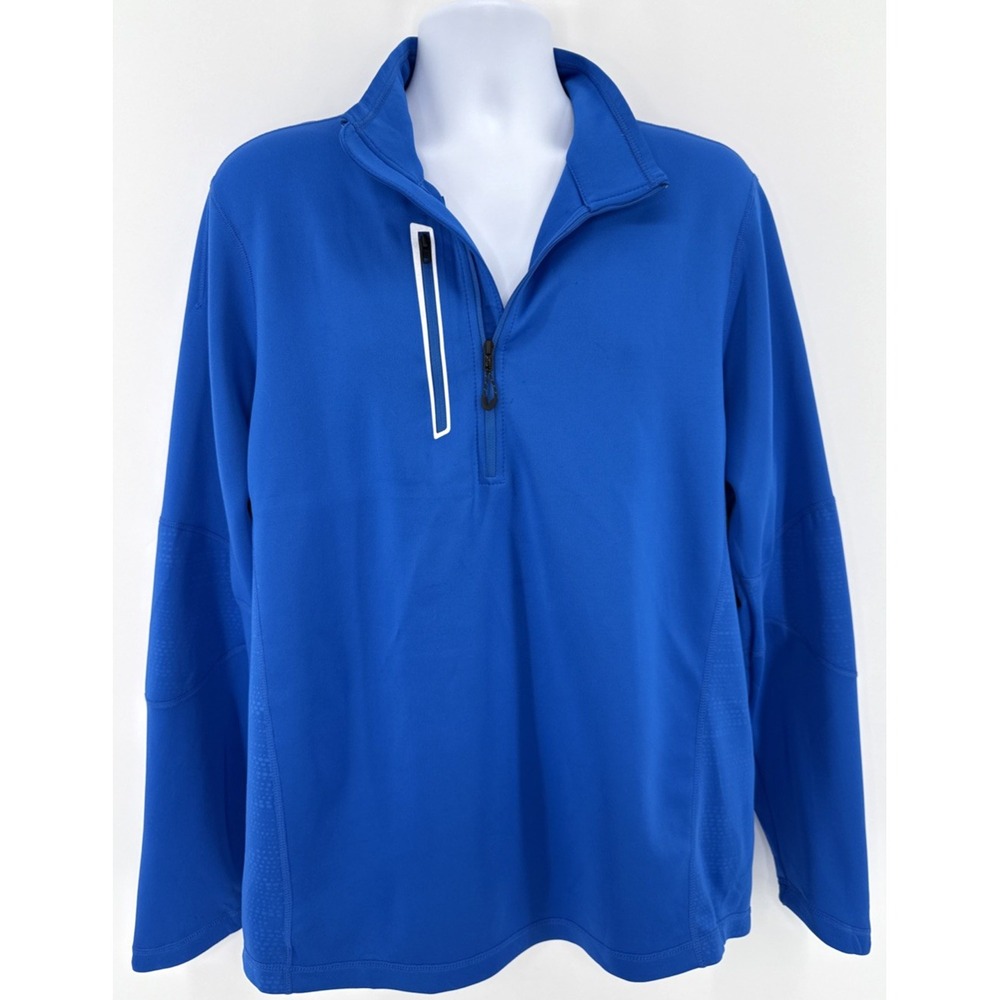OGIO Endurance‎ 1/4 Zip Pullover Men's Large Blue Performance Athletic Pullover
